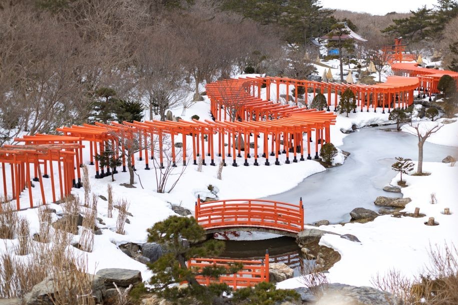 『津軽鉄道ストーブ列車』と津軽の人気観光地『高山稲荷神社』参拝コース image5